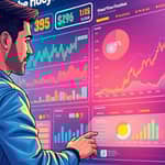 Utilize ferramentas digitais para monitorar a carteira