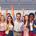 Comemore metas atingidas para estimular novos objetivos