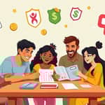 Inclua planos de saúde e seguros no orçamento