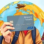 Cartão múltiplo para viagens internacionais
