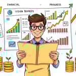 Metas visuais ajudam a manter a motivação nos investimentos