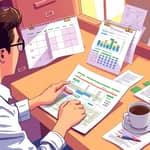 Mantenha uma rotina semanal para revisar o orçamento