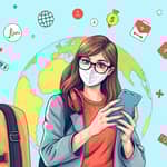 Seguro viagem com assistência médica via app