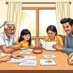 Adapte metas financeiras após grandes mudanças familiares