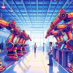 Automação e robótica: o impacto na produtividade industrial