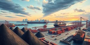Exportações de minério influenciam o desempenho da bolsa