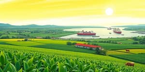 Exportações agrícolas garantem saldo positivo na balança