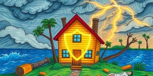 Seguro residencial com cobertura contra desastres naturais