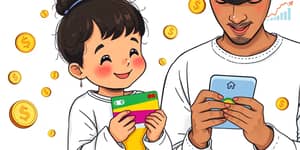 Cartão pré-pago para controle de gastos de filhos