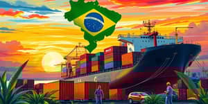 Empresas exportadoras aproveitam câmbio favorável em 2024