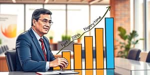 Use metas anuais para acompanhar o crescimento financeiro