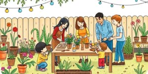 Inclua metas conjuntas para projetos familiares