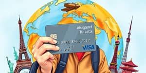 Cartão múltiplo para viagens internacionais