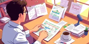 Mantenha uma rotina semanal para revisar o orçamento