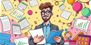 Planeje eventos importantes com base no orçamento anual