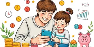 Conta digital infantil para educação financeira