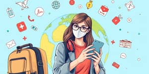 Seguro viagem com assistência médica via app