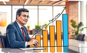 Use metas anuais para acompanhar o crescimento financeiro