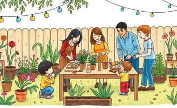 Inclua metas conjuntas para projetos familiares