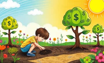 Plano de aposentadoria infantil para educação financeira