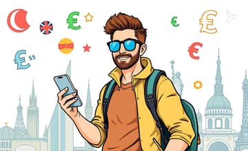 Conta multimoeda para quem viaja com frequência