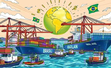Empresas exportadoras aproveitam o câmbio favorável