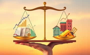 Diversifique seus ativos para equilibrar risco e retorno