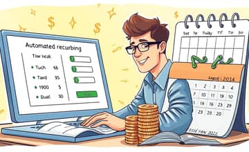 Inclua aportes programados para investir com disciplina