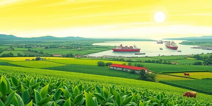 Exportações agrícolas garantem saldo positivo na balança