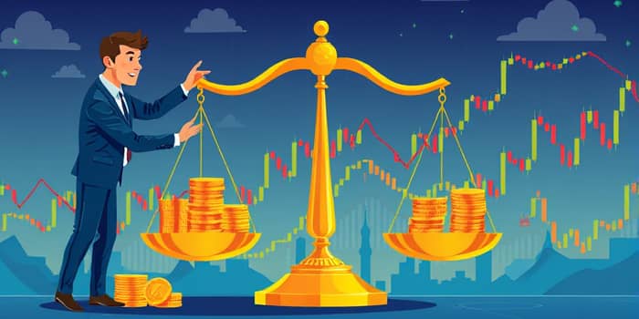 Faça rebalanceamento regular para manter o portfólio alinhado