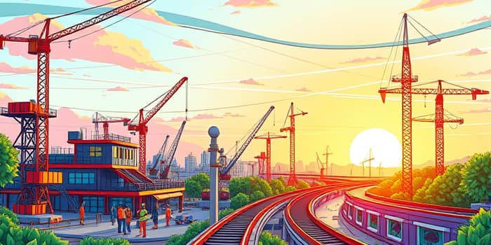 O setor de construção civil retoma investimentos em obras
