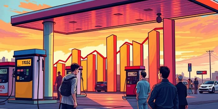 Alta do preço dos combustíveis pressiona a inflação