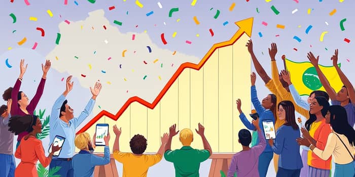 Comemore conquistas financeiras para manter o foco