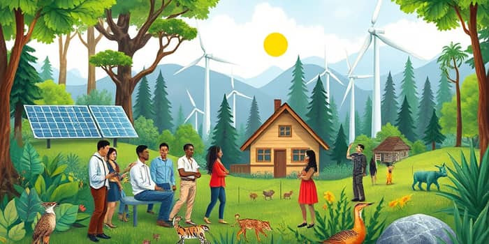 Fundo temático com foco em sustentabilidade