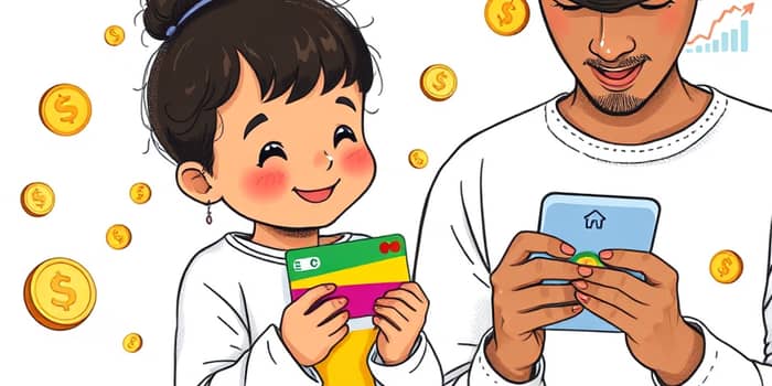 Cartão pré-pago para controle de gastos de filhos