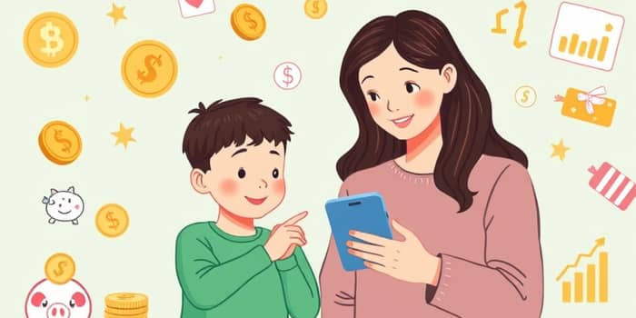 Conta digital infantil para educação financeira desde cedo