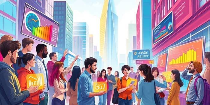 Inclua metas visuais para motivar a economia
