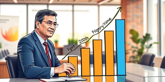 Use metas anuais para acompanhar o crescimento financeiro