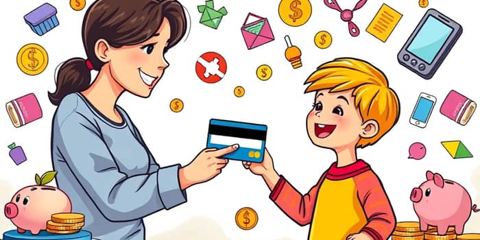 Cartão pré-pago para controlar gastos de filhos