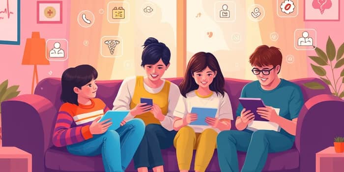 Plano de saúde digital para famílias
