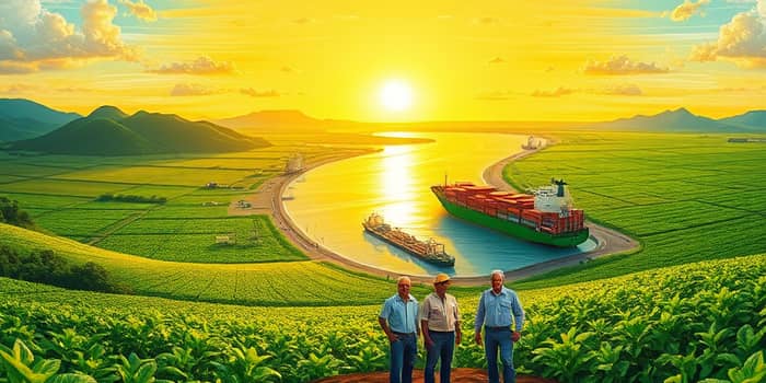 O agronegócio mantém protagonismo com exportações em alta