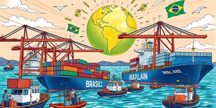 Empresas exportadoras aproveitam o câmbio favorável