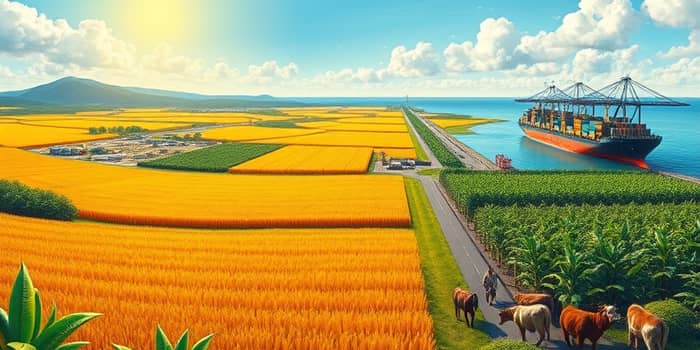 Mercado agrícola mantém protagonismo nas exportações nacionais