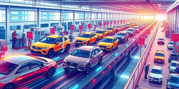 A recuperação do setor automotivo impulsiona a cadeia produtiva