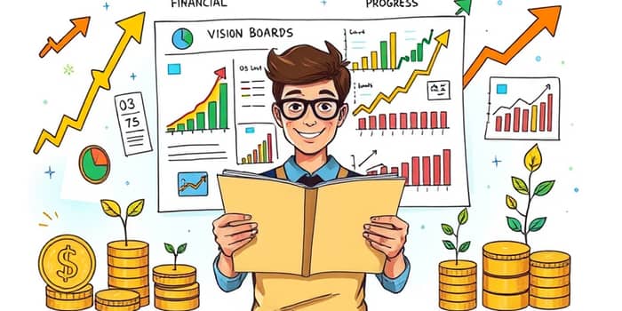 Metas visuais ajudam a manter a motivação nos investimentos