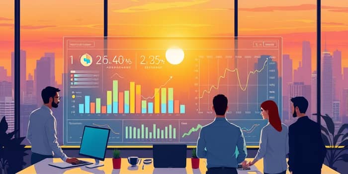 Monitore evolução patrimonial mensalmente