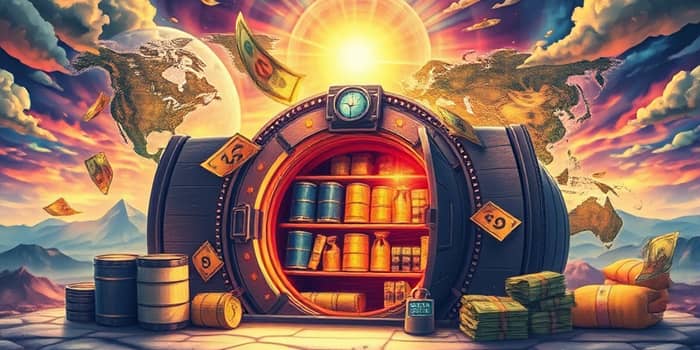 Inclua reservas estratégicas para aproveitar oportunidades de mercado