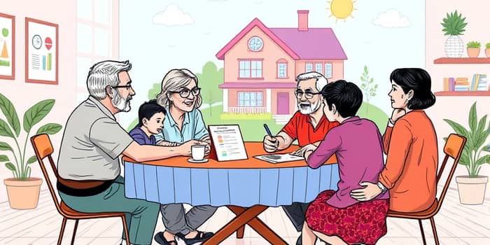 Inclua familiares nas decisões de planejamento