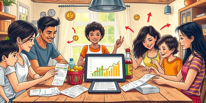 Monitore o impacto da inflação no orçamento