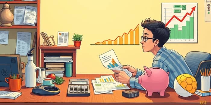 Acompanhe o custo de vida real e ajuste as metas conforme necessário